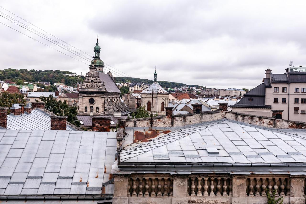 Leogrand Apartments On Kniazia Romana 6 Lviv Exteriör bild